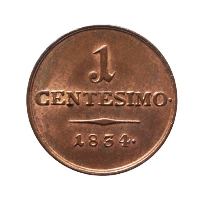 1 Centesimo 1834