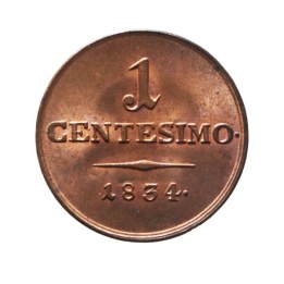 1 Centesimo 1834