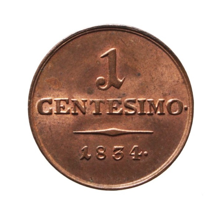 1 Centesimo 1834